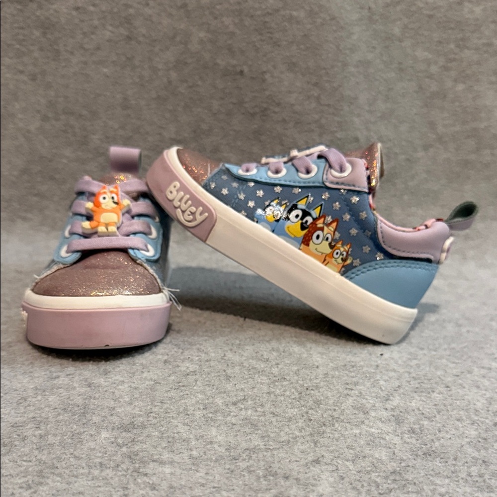 Bluey Kids Sneakers - Blue and Purple
